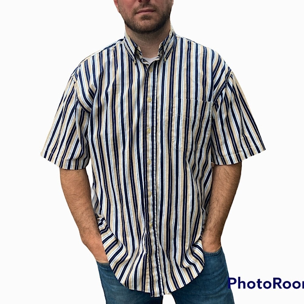 EUC 100% Cotton Button Down